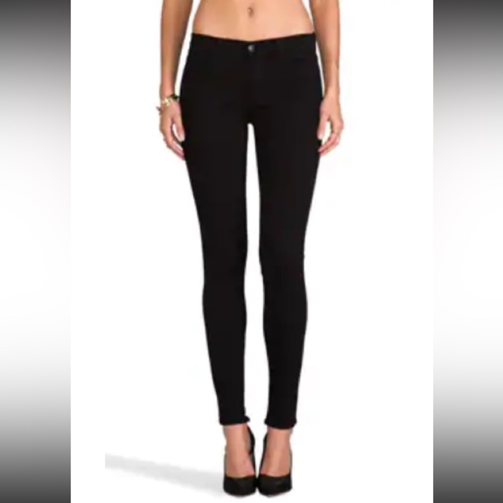 J Brand size 27 super skinny black jeans